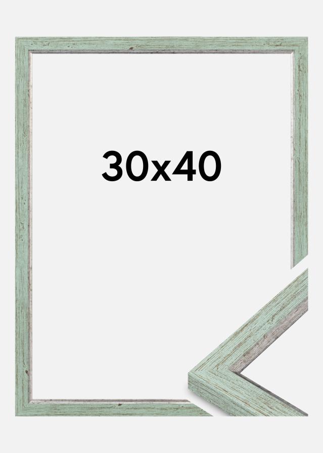 Jämtlands Ramfabrik Rahmen Whitby Acrylglas Grün 30x40 cm