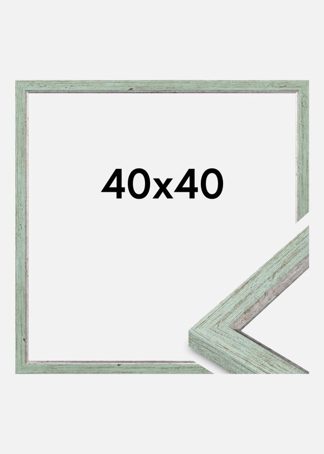 Jämtlands Ramfabrik Rahmen Whitby Acrylglas Grün 40x40 cm