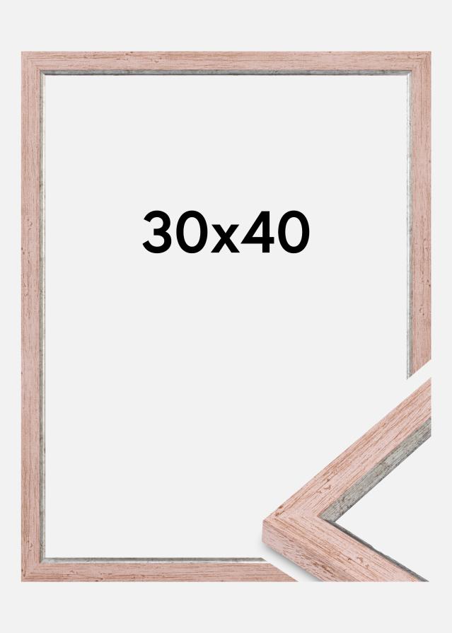 Jämtlands Ramfabrik Rahmen Whitby Acrylglas Rot 30x40 cm