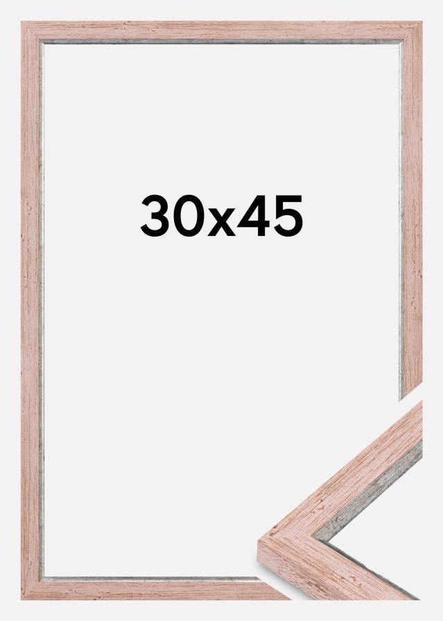 Jämtlands Ramfabrik Rahmen Whitby Acrylglas Rot 30x45 cm