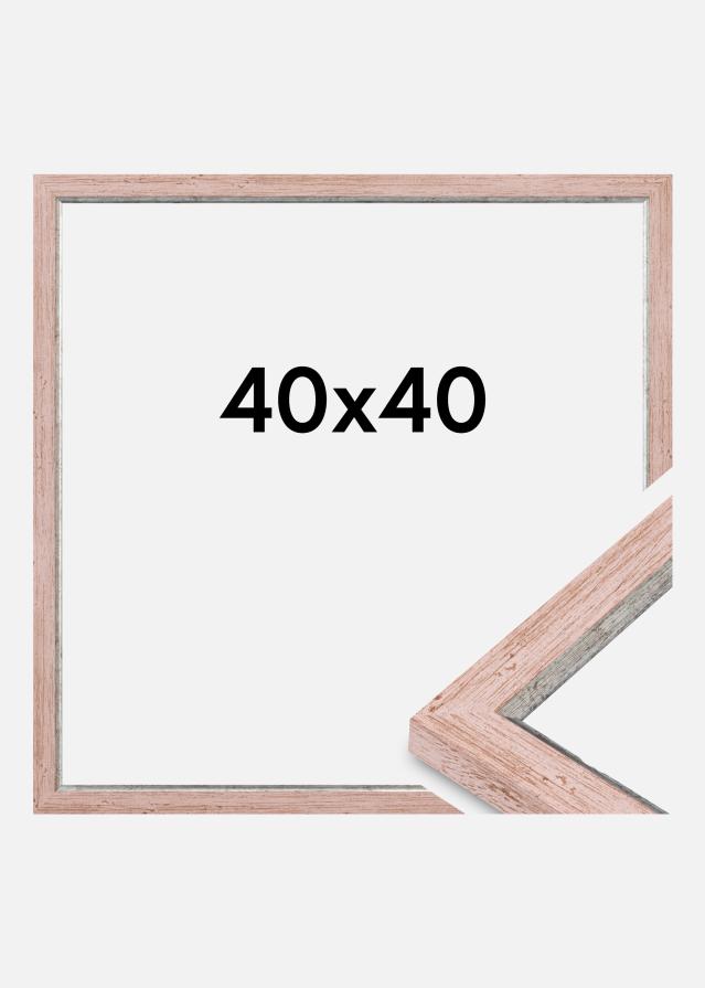 Jämtlands Ramfabrik Rahmen Whitby Acrylglas Rot 40x40 cm