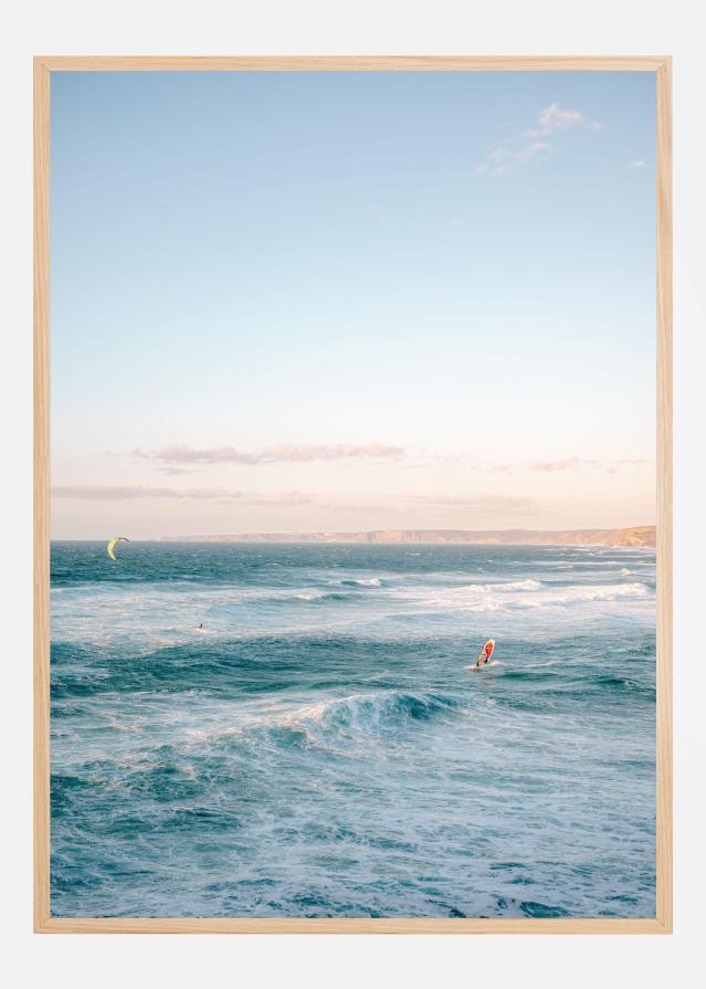 Bildverkstad Wind surfing Algarve Poster