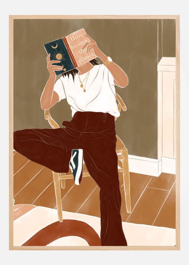 Bildverkstad How To Save the Planet Poster