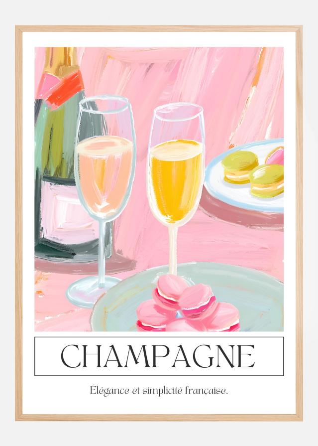 Bildverkstad Champagne Poster