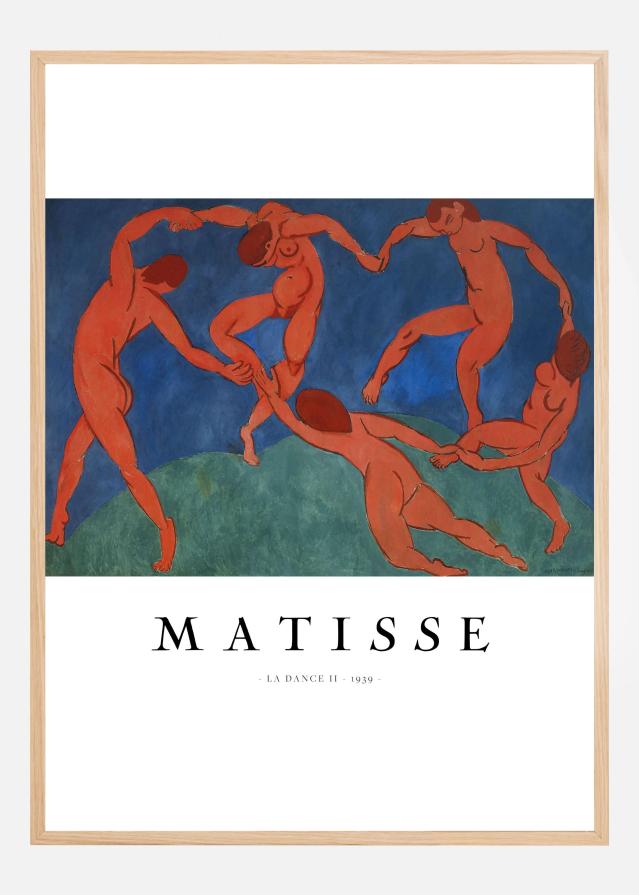 Bildverkstad La Danse II - Henri Matisse Poster