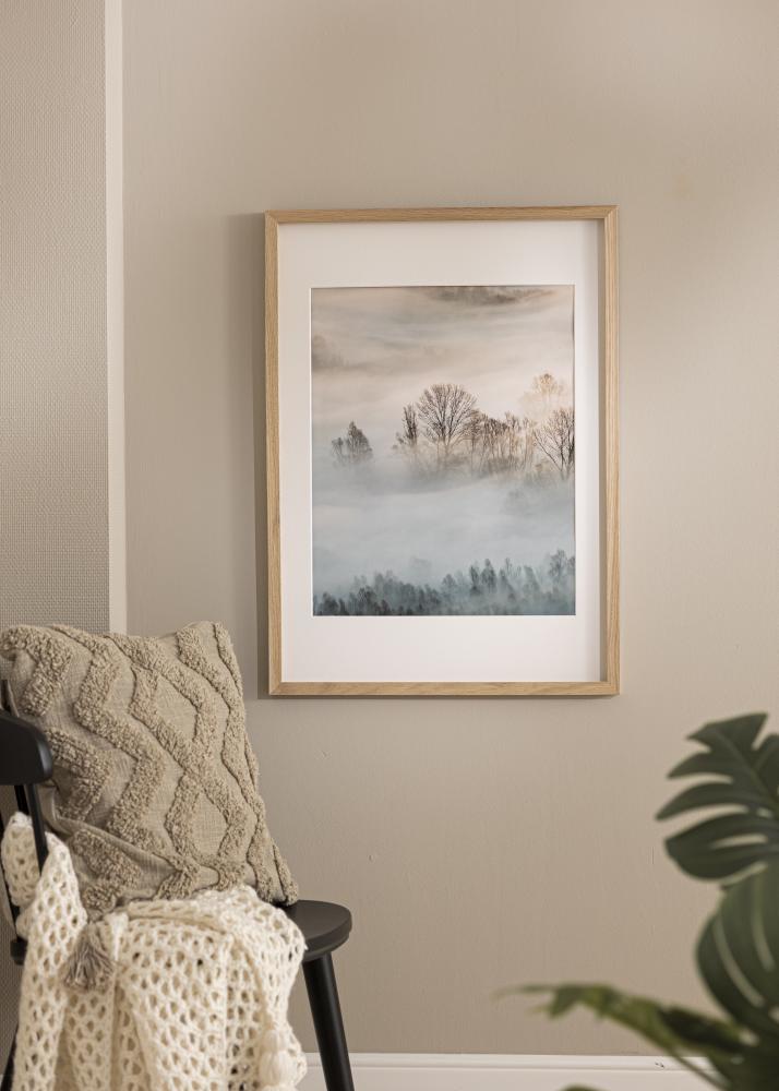 Jämtlands Ramfabrik Rahmen Amanda Box Acrylglas Eiche 21x30 cm