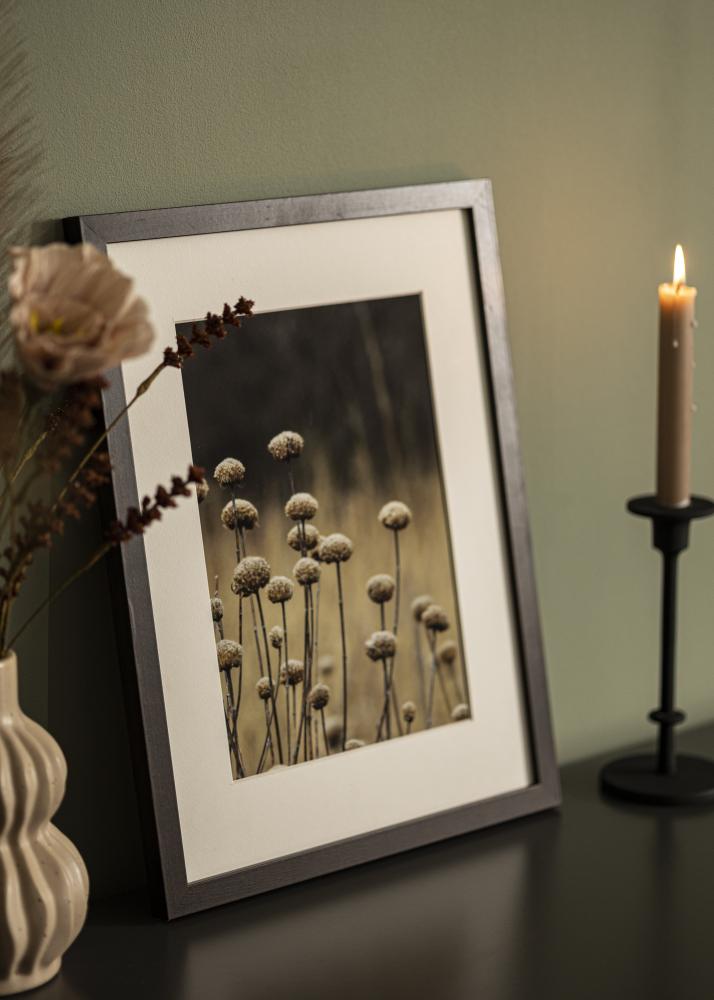 BGA Rahmen Selection Acrylglas Walnuss 55x55 cm