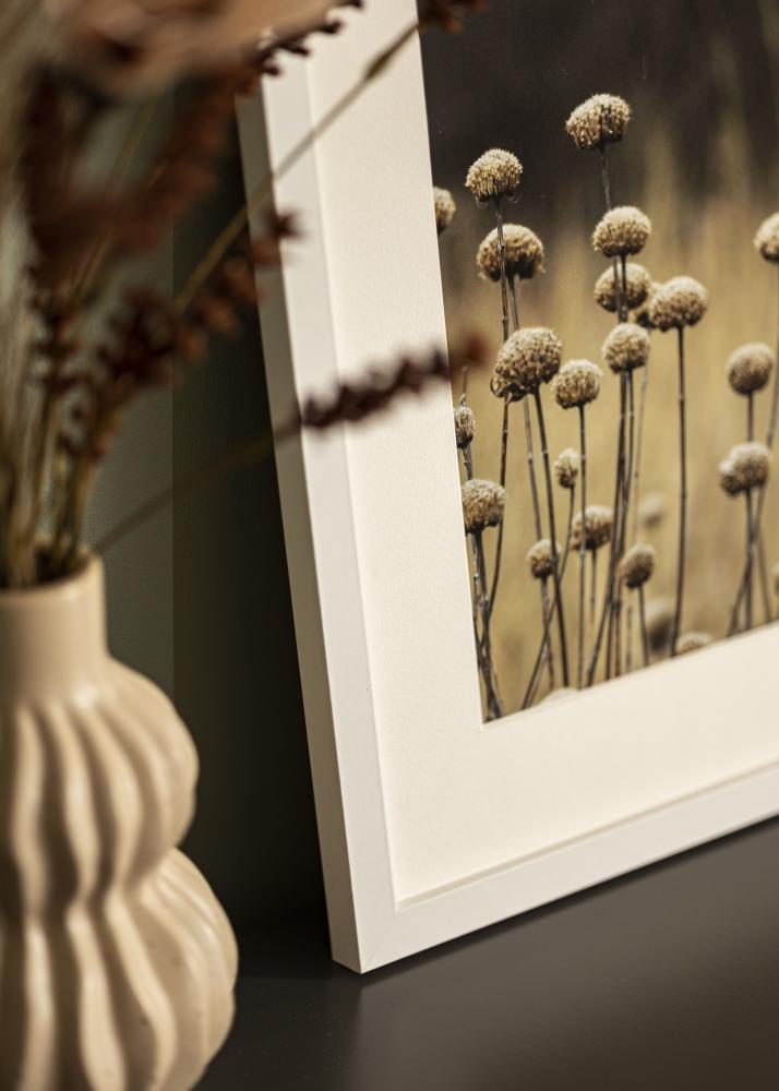 Jämtlands Ramfabrik Rahmen Selection Acrylglas Weiß 15x21 cm (A5)