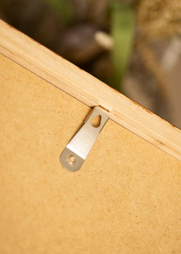 Ram med passepartou Rahmen Hermes Buch 30x40 cm - Passepartout Weiß 8x12 inches