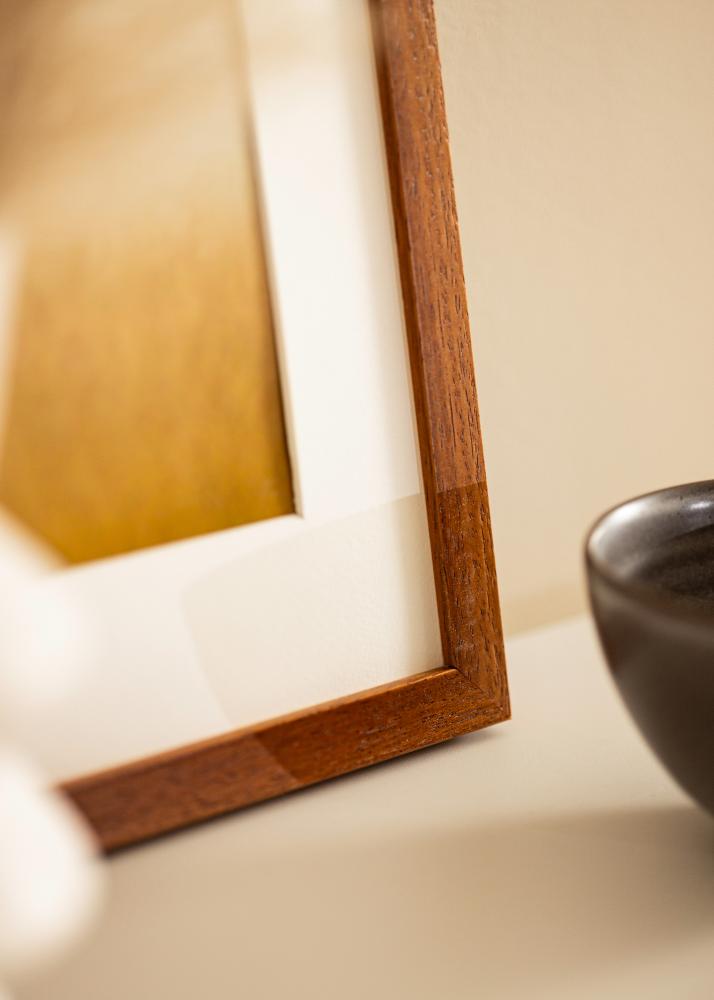 Ram med passepartou Rahmen Hermes Buch 30x40 cm - Passepartout Weiß 8x12 inches