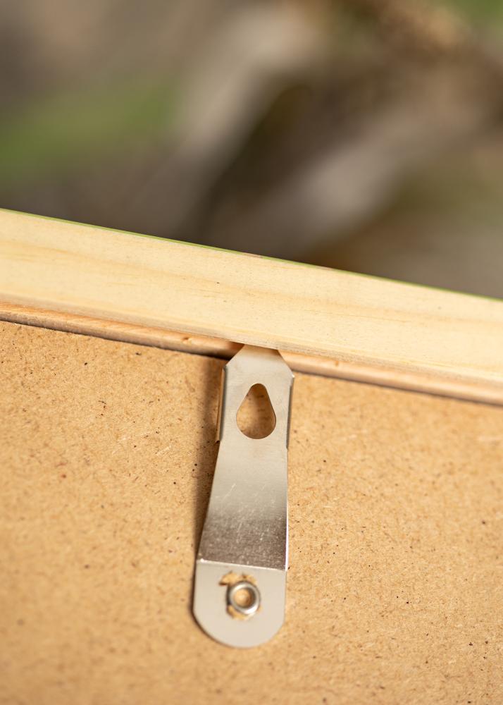 Ram med passepartou Rahmen Diana Hellgrün 50x60 cm - Passepartout Weiß 40x50 cm