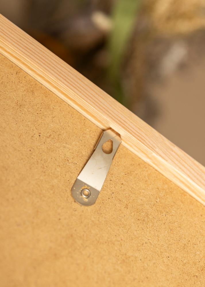 Ram med passepartou Rahmen Diana Rosa 20x20 cm - Passepartout Weiß 15x15 cm