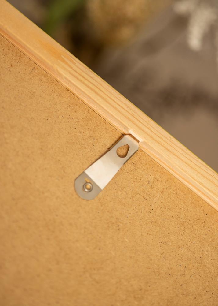 Ram med passepartou Rahmen Diana Gelb 50x60 cm - Passepartout Weiß 15x20 inches