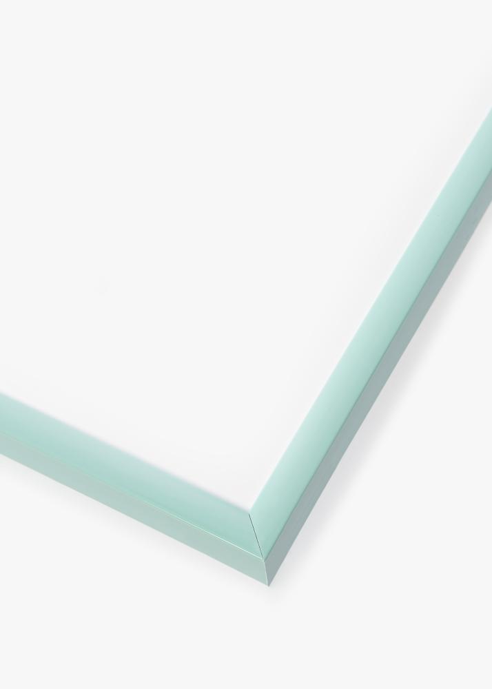 Ram med passepartou Rahmen New Lifestyle Türkis 70x100 cm - Passepartout Schwarz 61x91,5 cm