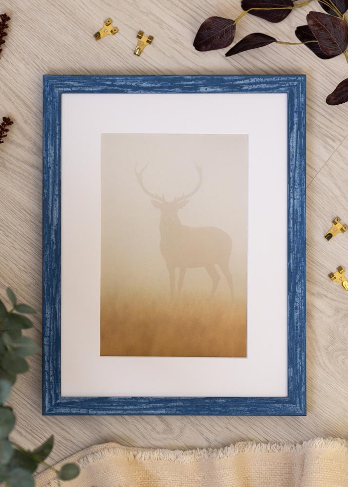 Jämtlands Ramfabrik Rahmen Andy Acrylglas Blau 60x80 cm