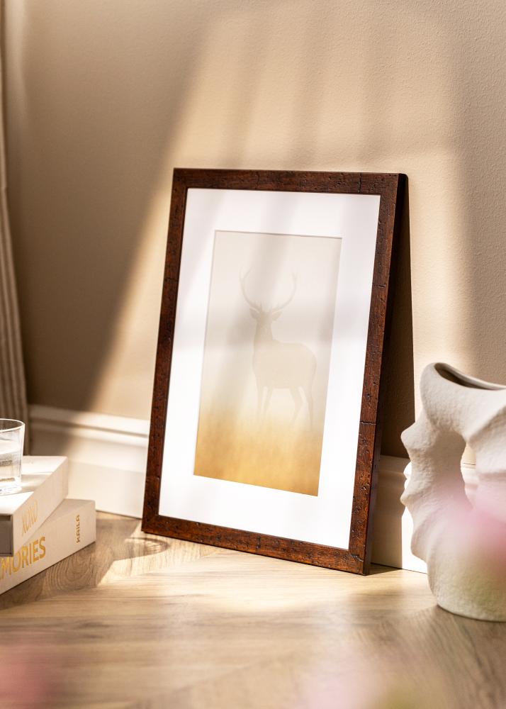 Jämtlands Ramfabrik Rahmen Humphrey Acrylglas Braun 42x59,4 cm (A2)