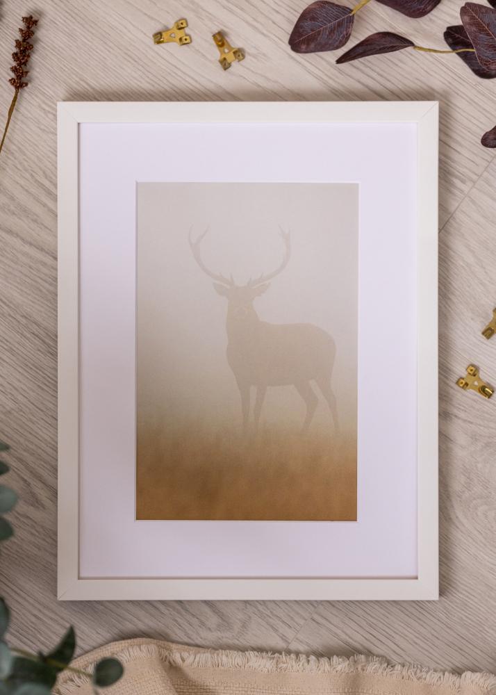 Jämtlands Ramfabrik Rahmen Brooke Acrylglas Weiß 40x60 cm