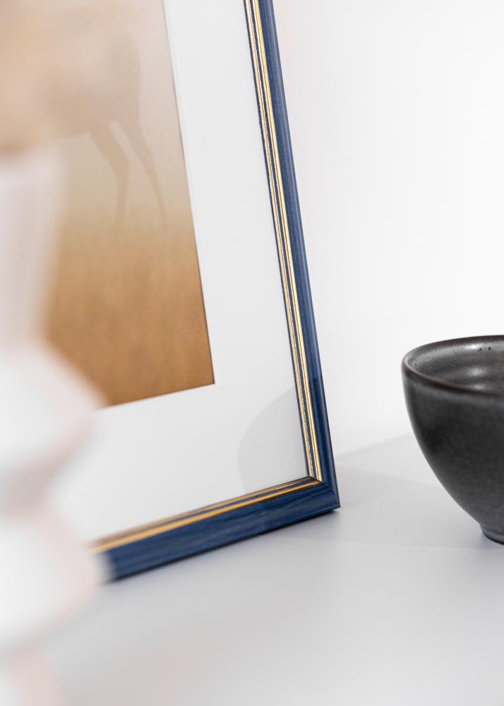 Jämtlands Ramfabrik Rahmen Claudia Acrylglas Blau 70x100 cm