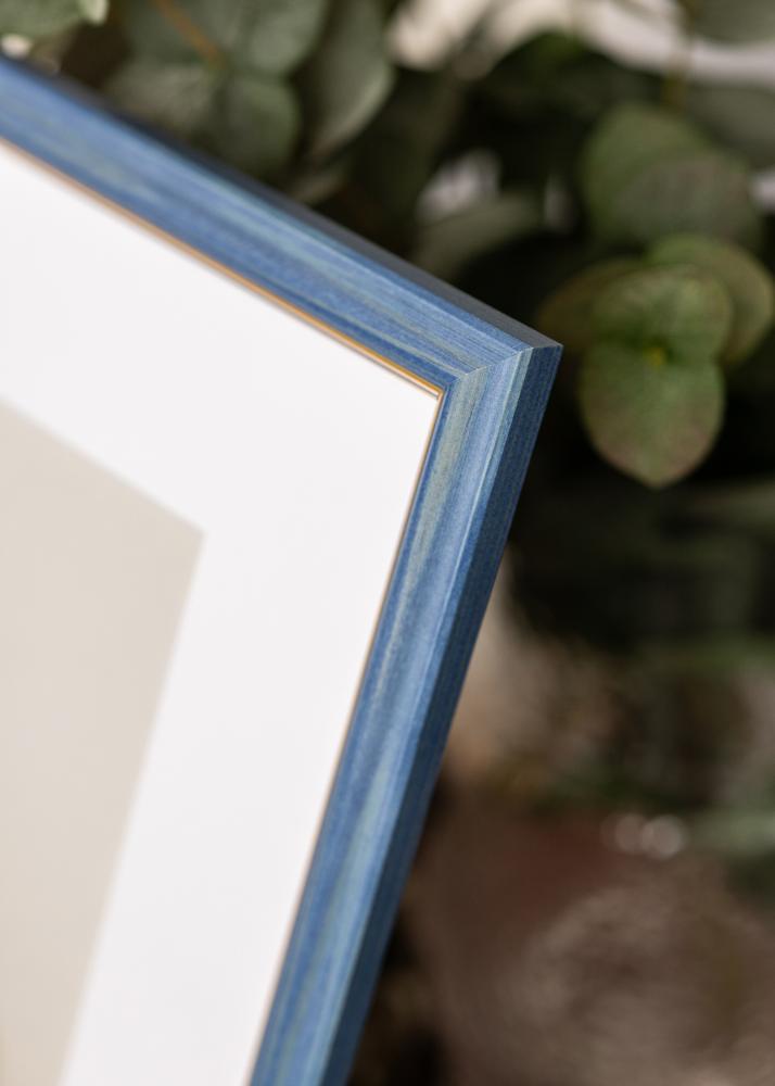 Jämtlands Ramfabrik Rahmen Claudia Acrylglas Blau 70x100 cm