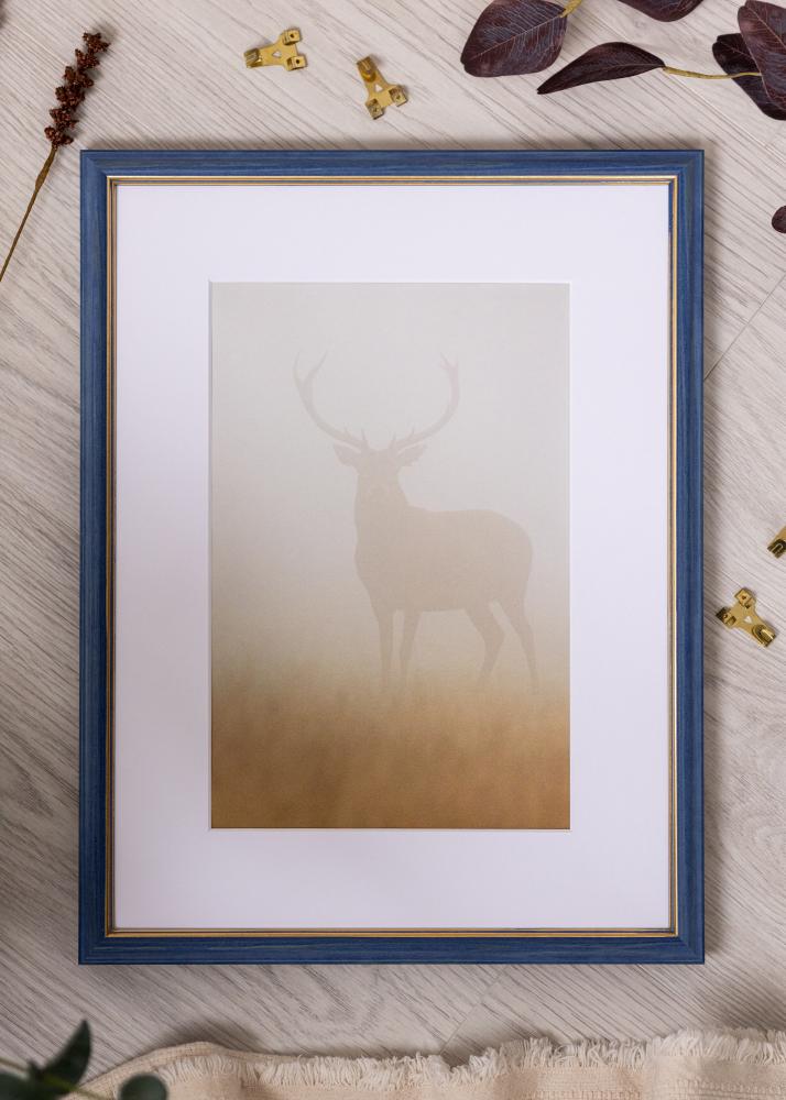 Jämtlands Ramfabrik Rahmen Claudia Acrylglas Blau 70x100 cm