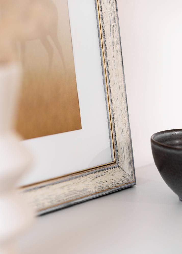 Jämtlands Ramfabrik Rahmen Fabriano Acrylglas Weiß 21x29,7 cm (A4)