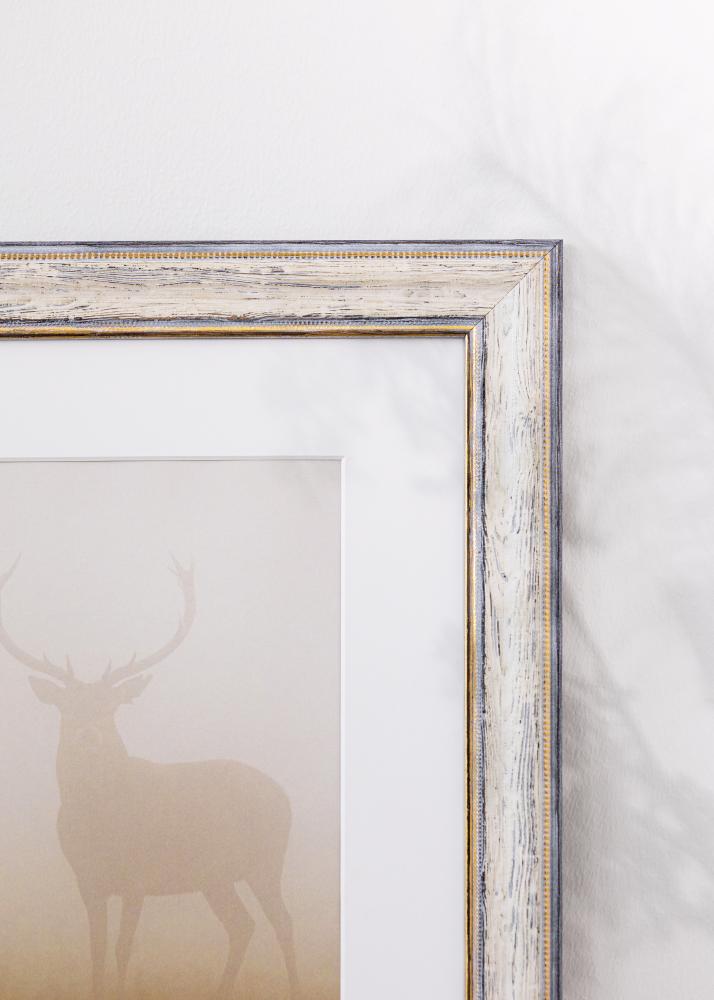 Jämtlands Ramfabrik Rahmen Fabriano Acrylglas Weiß 21x29,7 cm (A4)