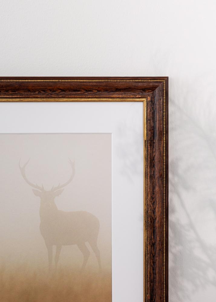 Jämtlands Ramfabrik Rahmen Fabriano Acrylglas Braun 60x80 cm