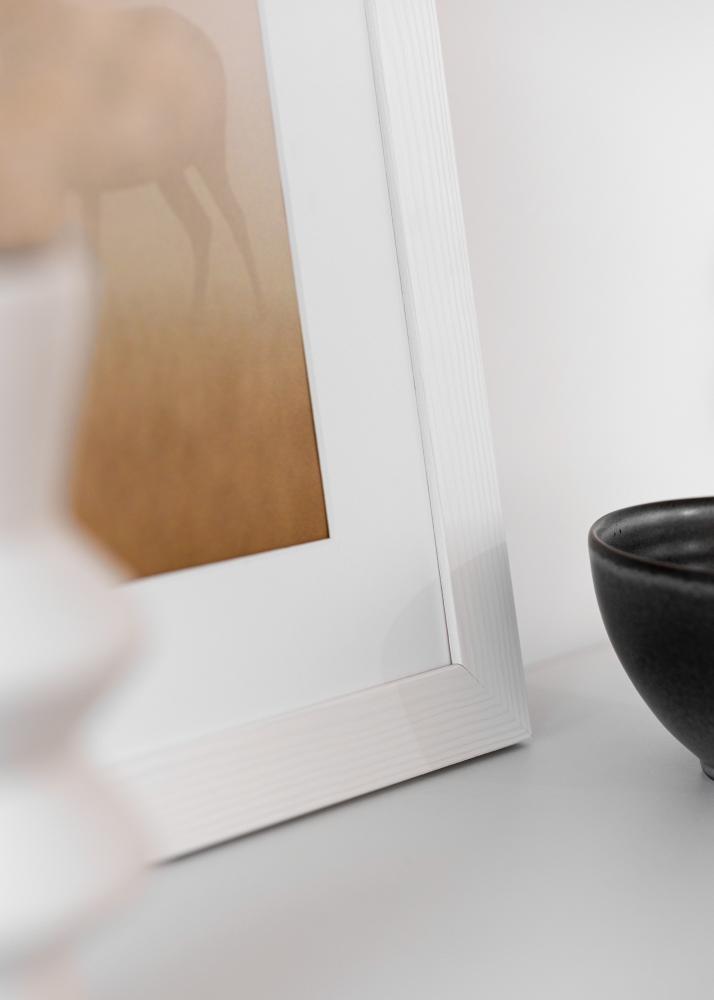 Jämtlands Ramfabrik Rahmen Sandra Acrylglas Weiß 40x60 cm