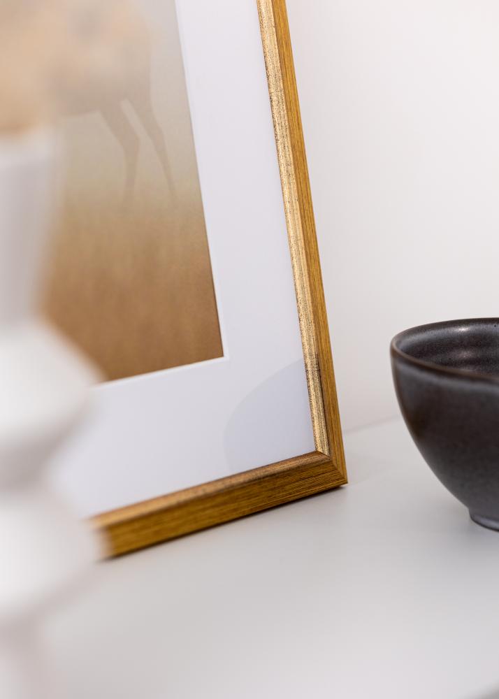 Jämtlands Ramfabrik Rahmen Marisa Acrylglas Gold 40x50 cm