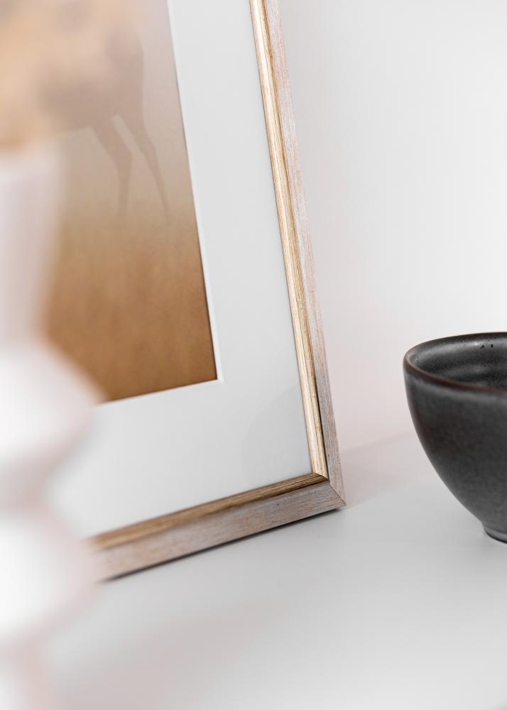 Jämtlands Ramfabrik Rahmen Marisa Acrylglas Silber 50x70 cm