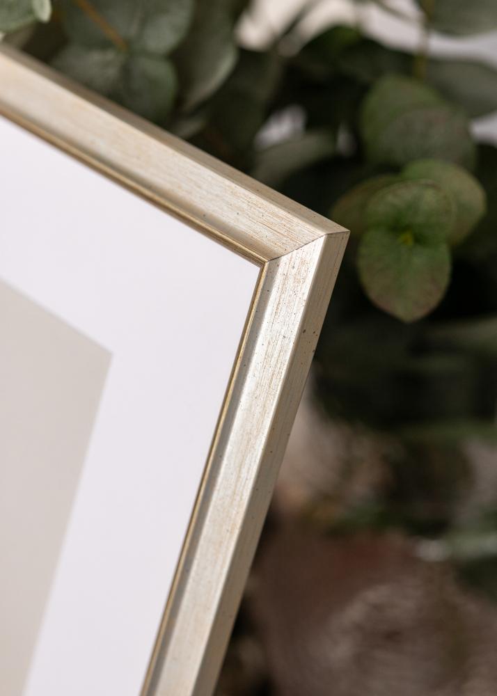 Jämtlands Ramfabrik Rahmen Marisa Acrylglas Silber 50x70 cm