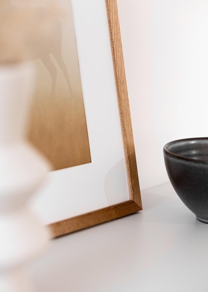 Jämtlands Ramfabrik Rahmen Tulipa Acrylglas Massiveiche 29,7x42 cm (A3)