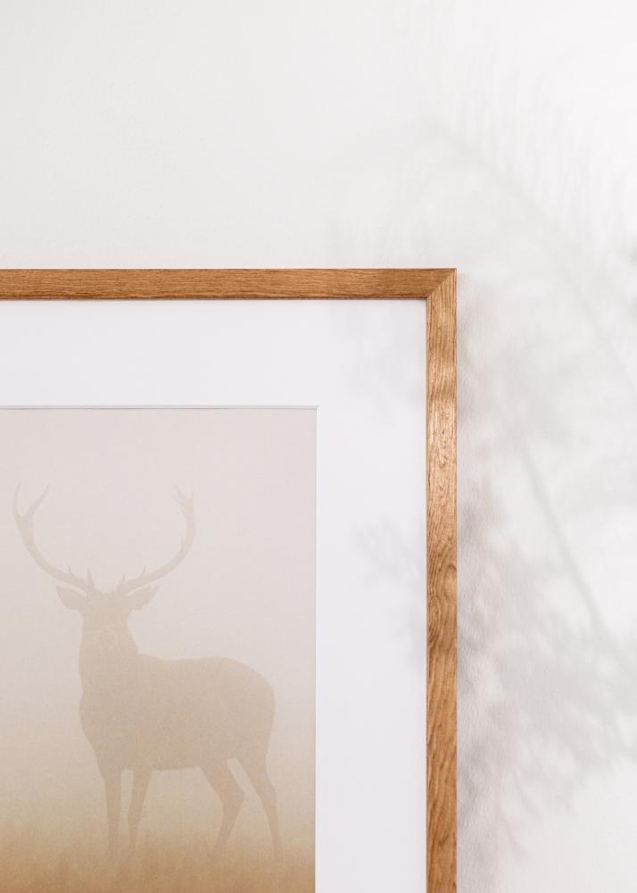 Jämtlands Ramfabrik Rahmen Tulipa Acrylglas Massiveiche 29,7x42 cm (A3)