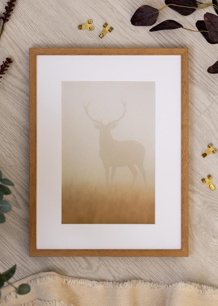 Jämtlands Ramfabrik Rahmen Tulipa Acrylglas Massiveiche 29,7x42 cm (A3)