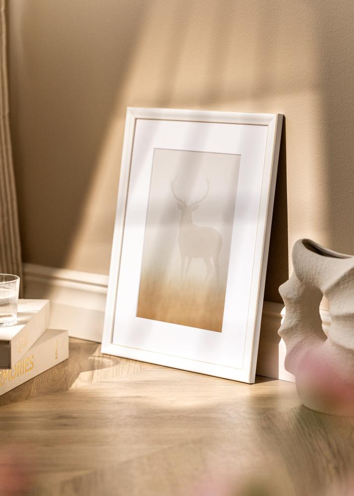 Jämtlands Ramfabrik Rahmen Marie Claire Acrylglas Weiß 20x30 cm