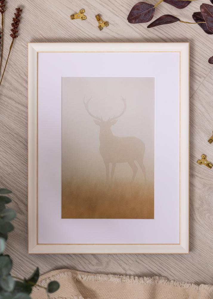 Jämtlands Ramfabrik Rahmen Marie Claire Acrylglas Weiß 20x30 cm