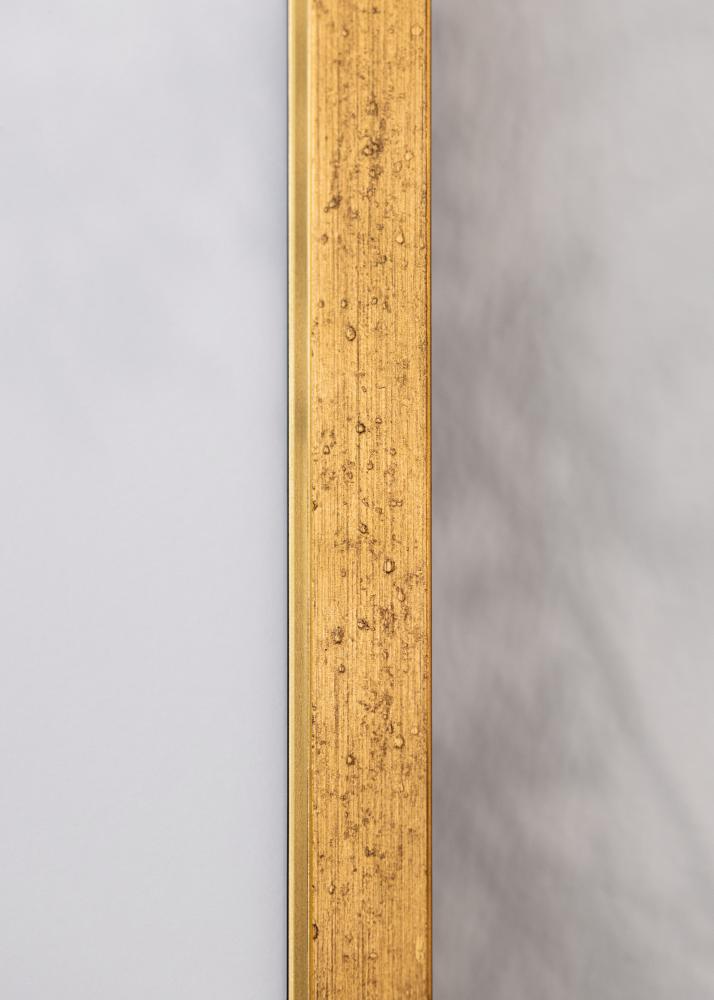 Jämtlands Ramfabrik Rahmen Brema Acrylglas Gold 21x29,7 cm (A4)