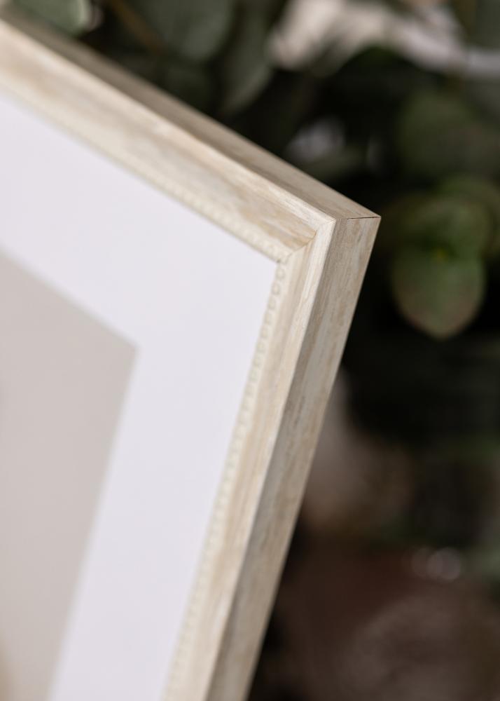 Jämtlands Ramfabrik Rahmen Soledad Acrylglas Weiß 40x60 cm