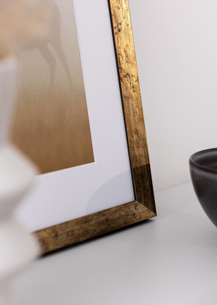 Jämtlands Ramfabrik Rahmen Dune Acrylglas Gold 40x50 cm