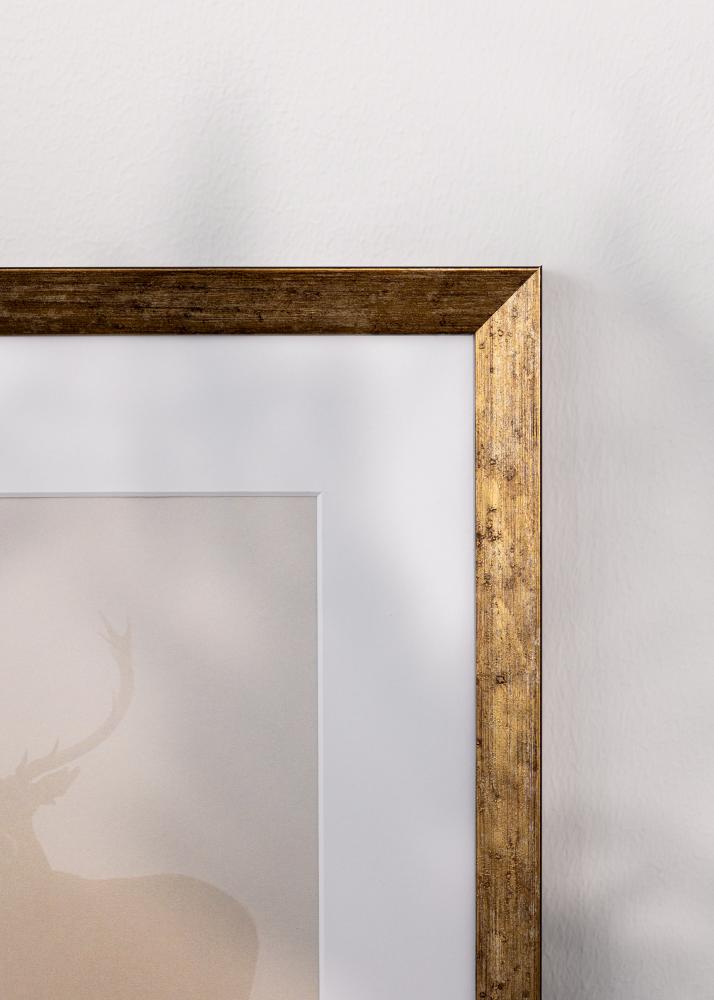 Jämtlands Ramfabrik Rahmen Dune Acrylglas Gold 40x50 cm