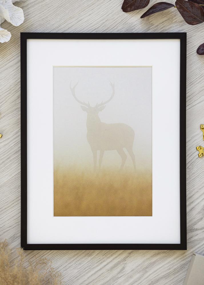 Innova Bilderrahmen Schwarz Schmal 21 x 30 cm