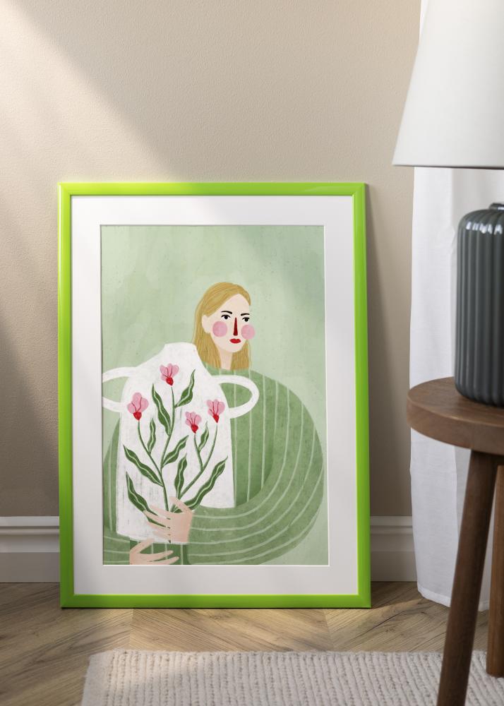 Jämtlands Ramfabrik Rahmen Dorset Acrylglas Hellgrün 21x29,7 cm (A4)