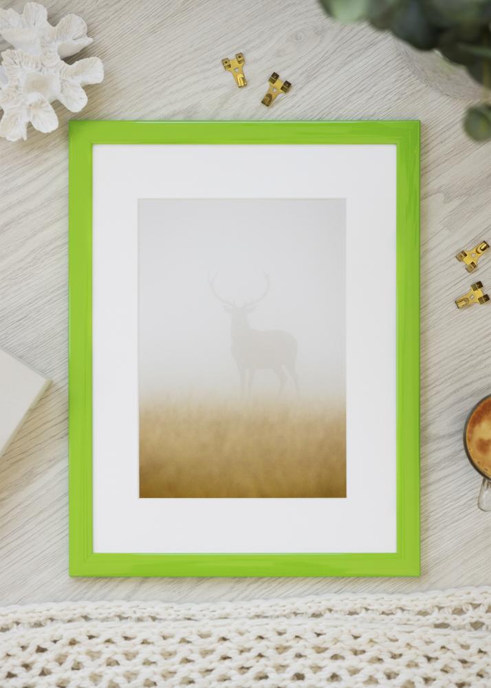 Jämtlands Ramfabrik Rahmen Dorset Acrylglas Hellgrün 21x29,7 cm (A4)