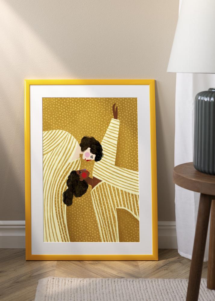 Jämtlands Ramfabrik Rahmen Dorset Acrylglas Gold 60x80 cm