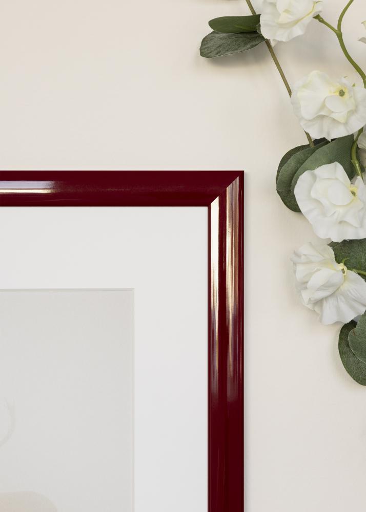 Jämtlands Ramfabrik Rahmen Dorset Acrylglas Dunkelrot 21x29,7 cm (A4)