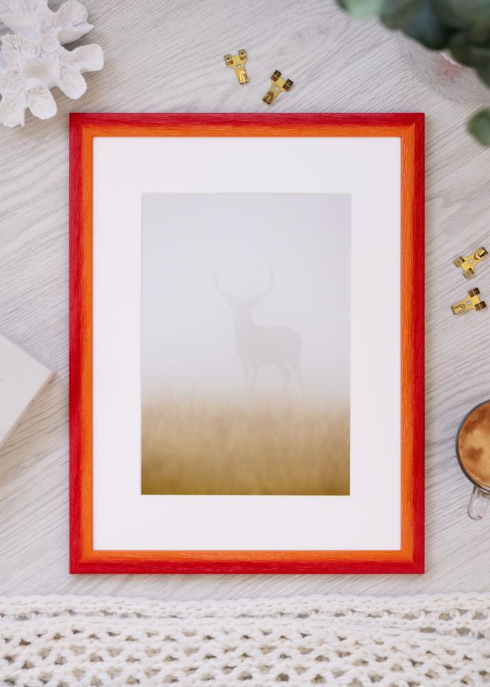 Jämtlands Ramfabrik Rahmen Cornwall Acrylglas Rot 42x59,4 cm (A2)