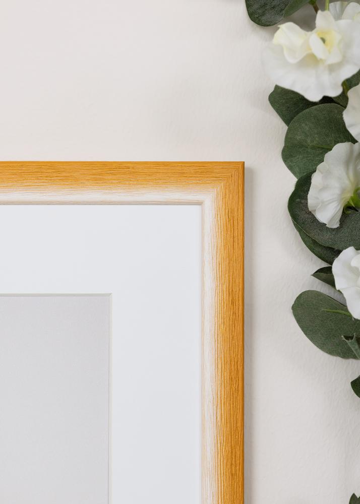 Jämtlands Ramfabrik Rahmen Cornwall Acrylglas Gold 50x50 cm