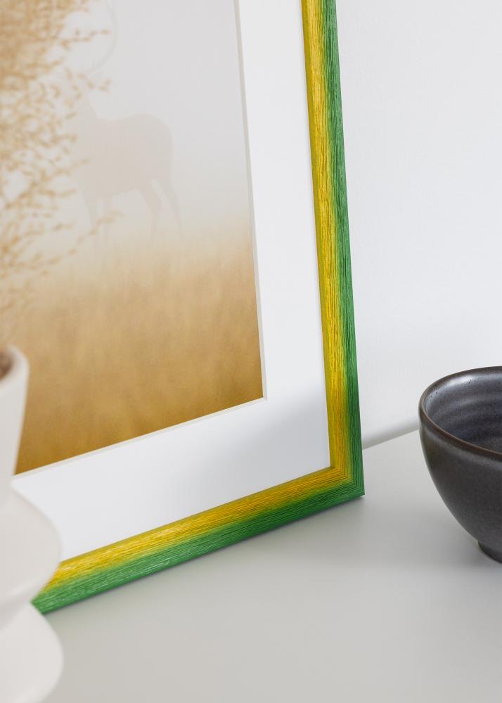 Jämtlands Ramfabrik Rahmen Cornwall Acrylglas Grün 30x30 cm