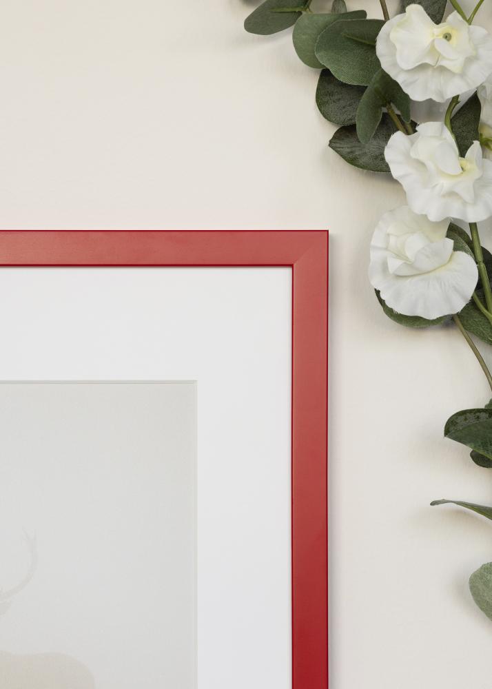 Jämtlands Ramfabrik Rahmen Kent Acrylglas Rot 29,7x42 cm (A3)