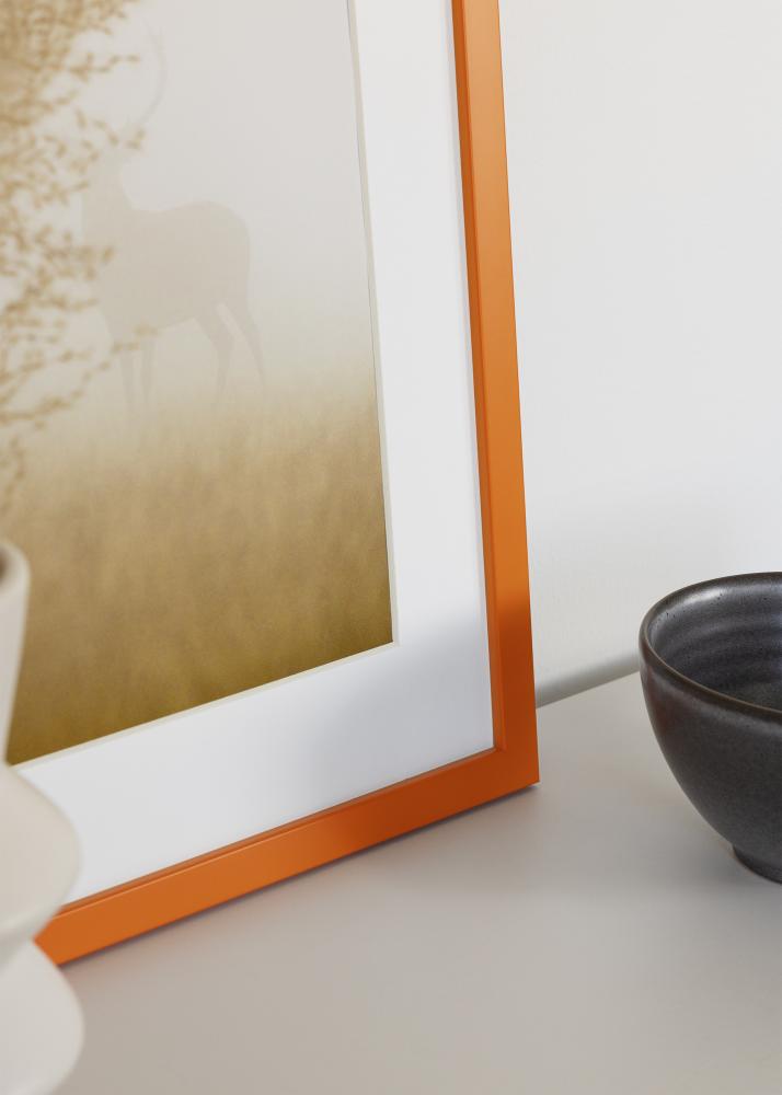 Jämtlands Ramfabrik Rahmen Kent Acrylglas Orange 30x30 cm